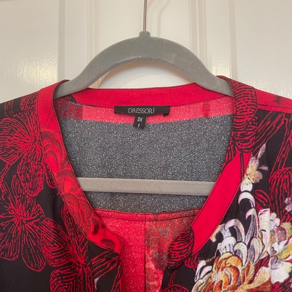 Dressori Kimono Top-3X - Picture 3 of 3